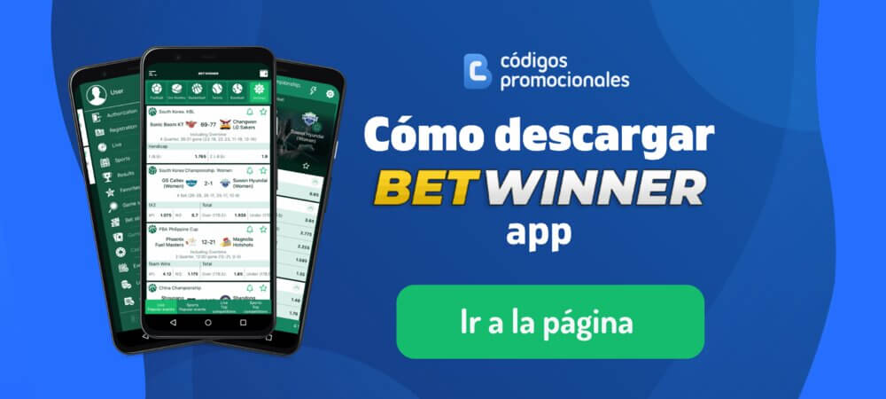 Descargar BetWinner app
