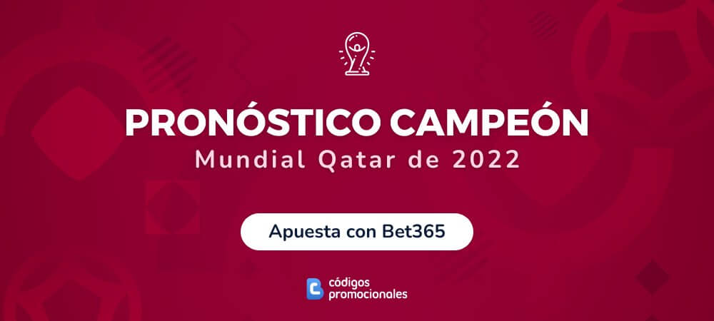 Pronóstico Campeón Mundial Qatar de 2022