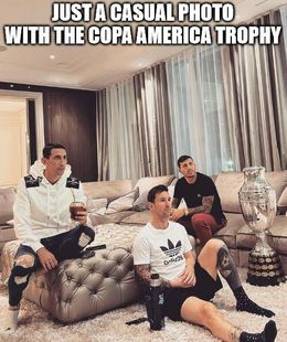 Copa america trophy memes