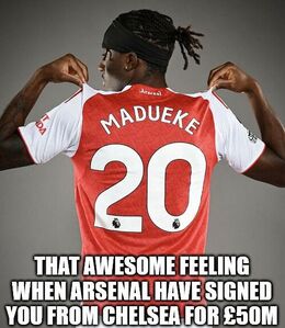 You from chelsea for memes