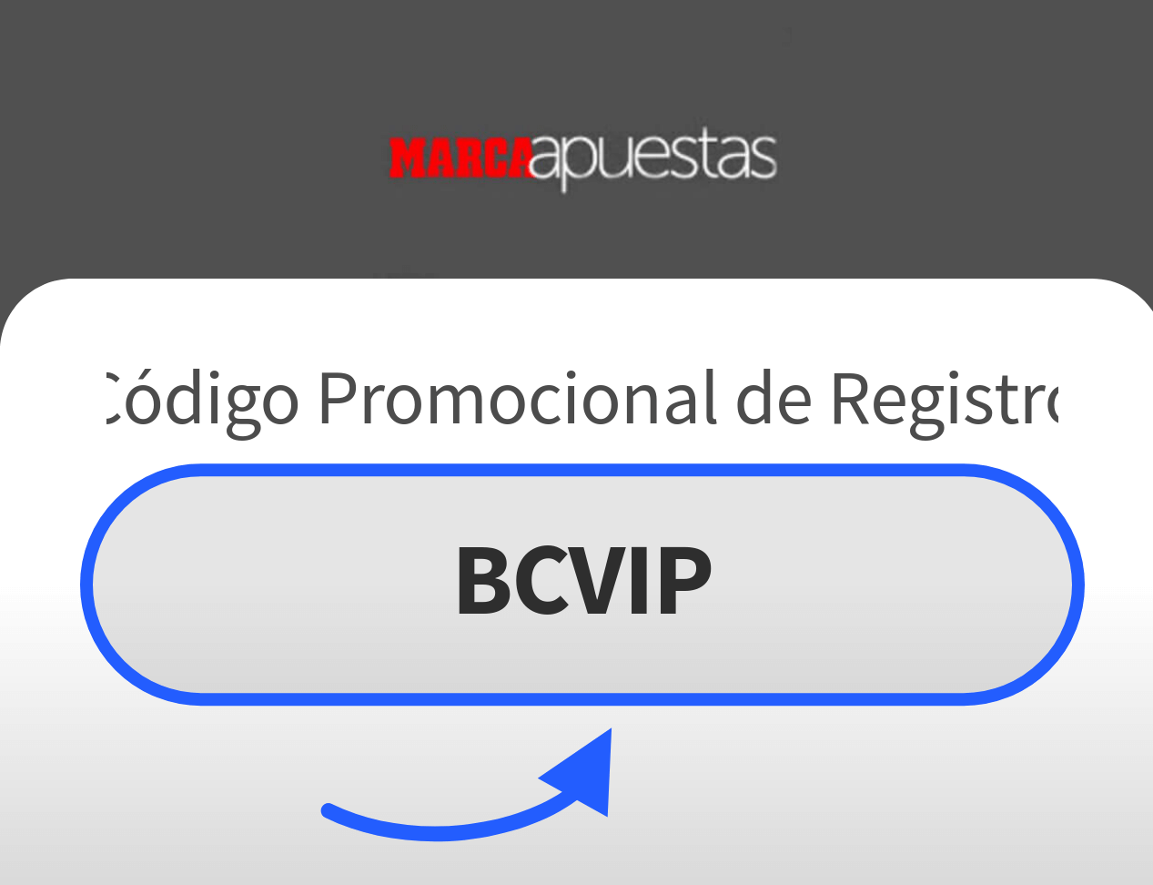 Código Promocional Marca Apuestas