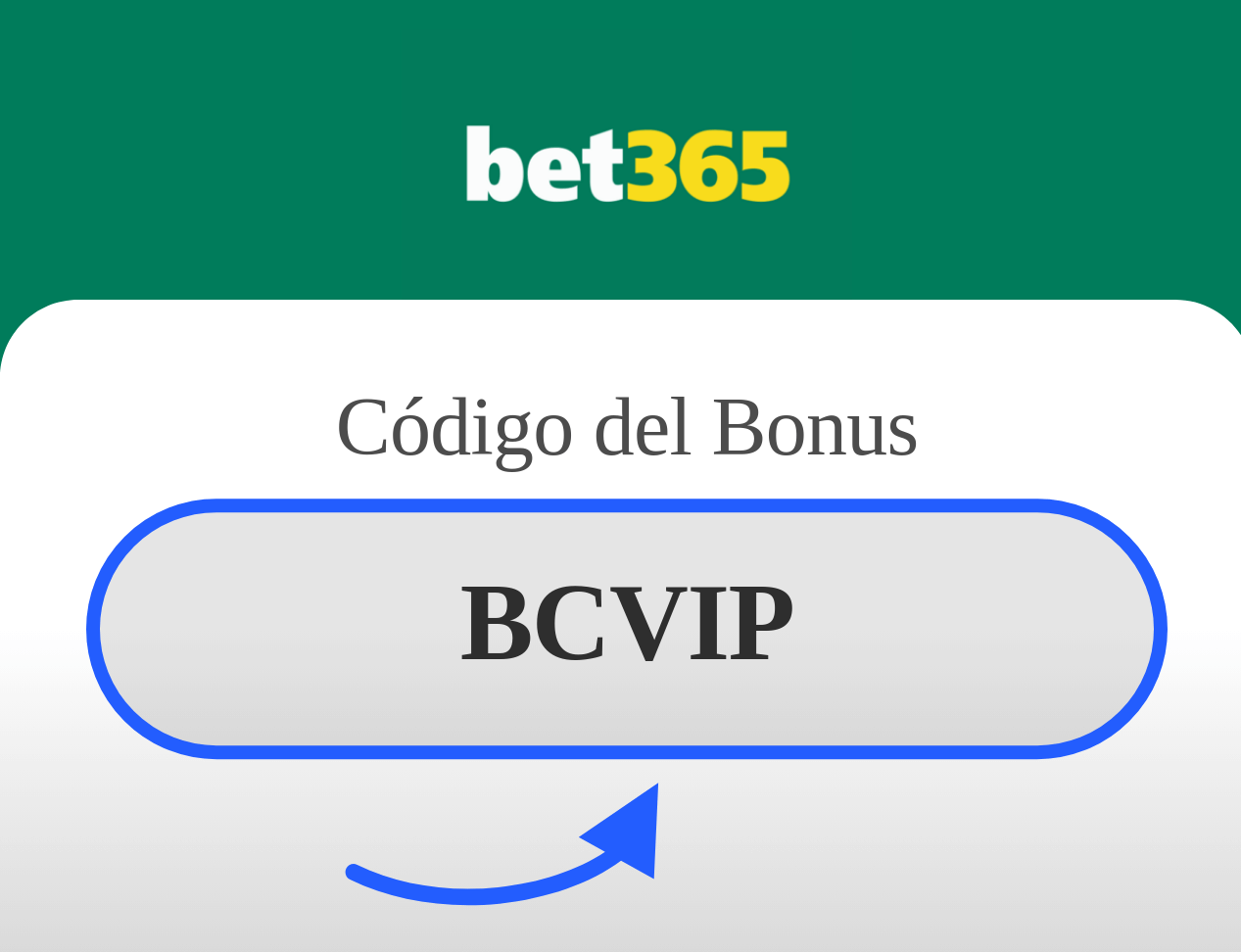 Código del bono bet365