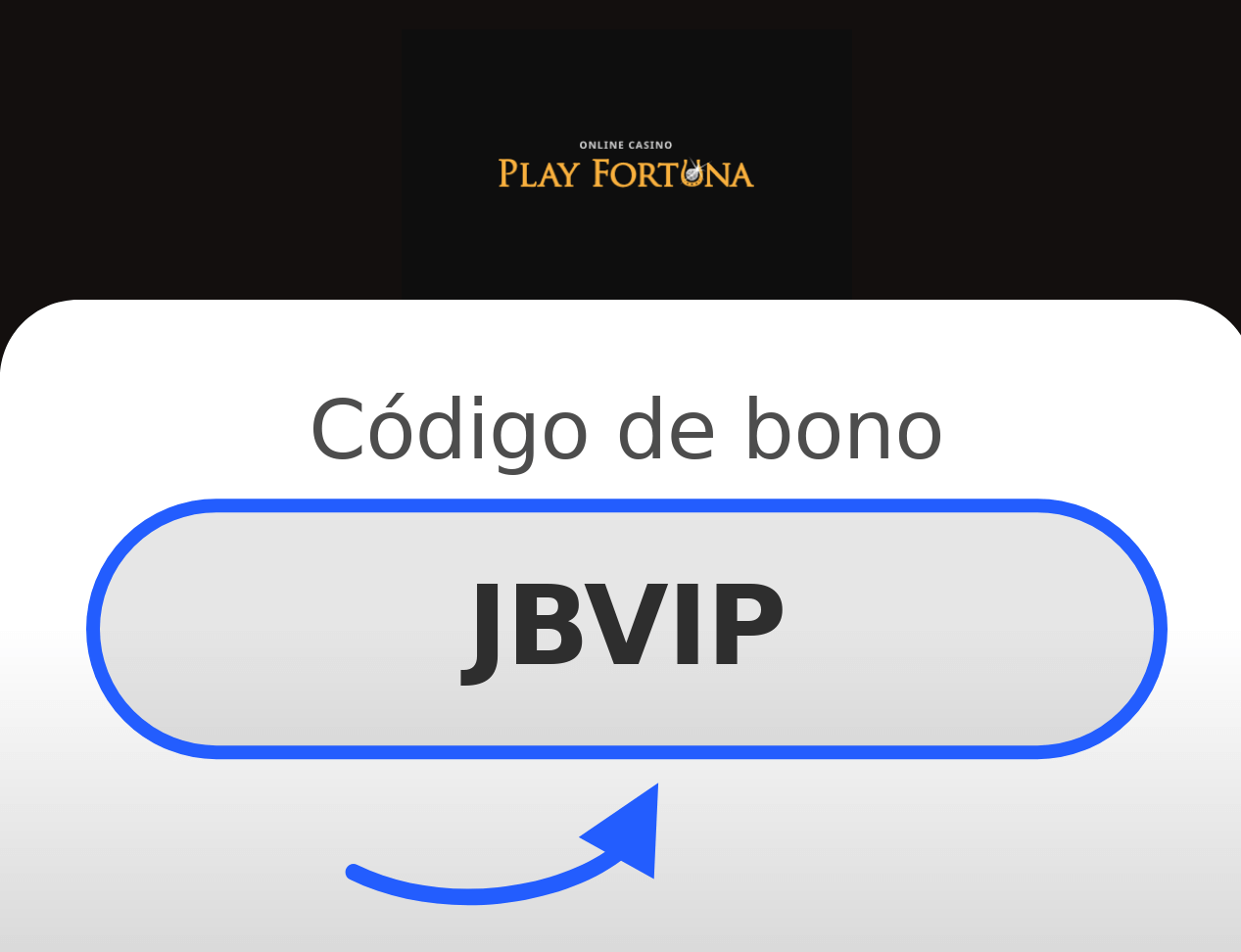 Play Fortuna Código de Bono