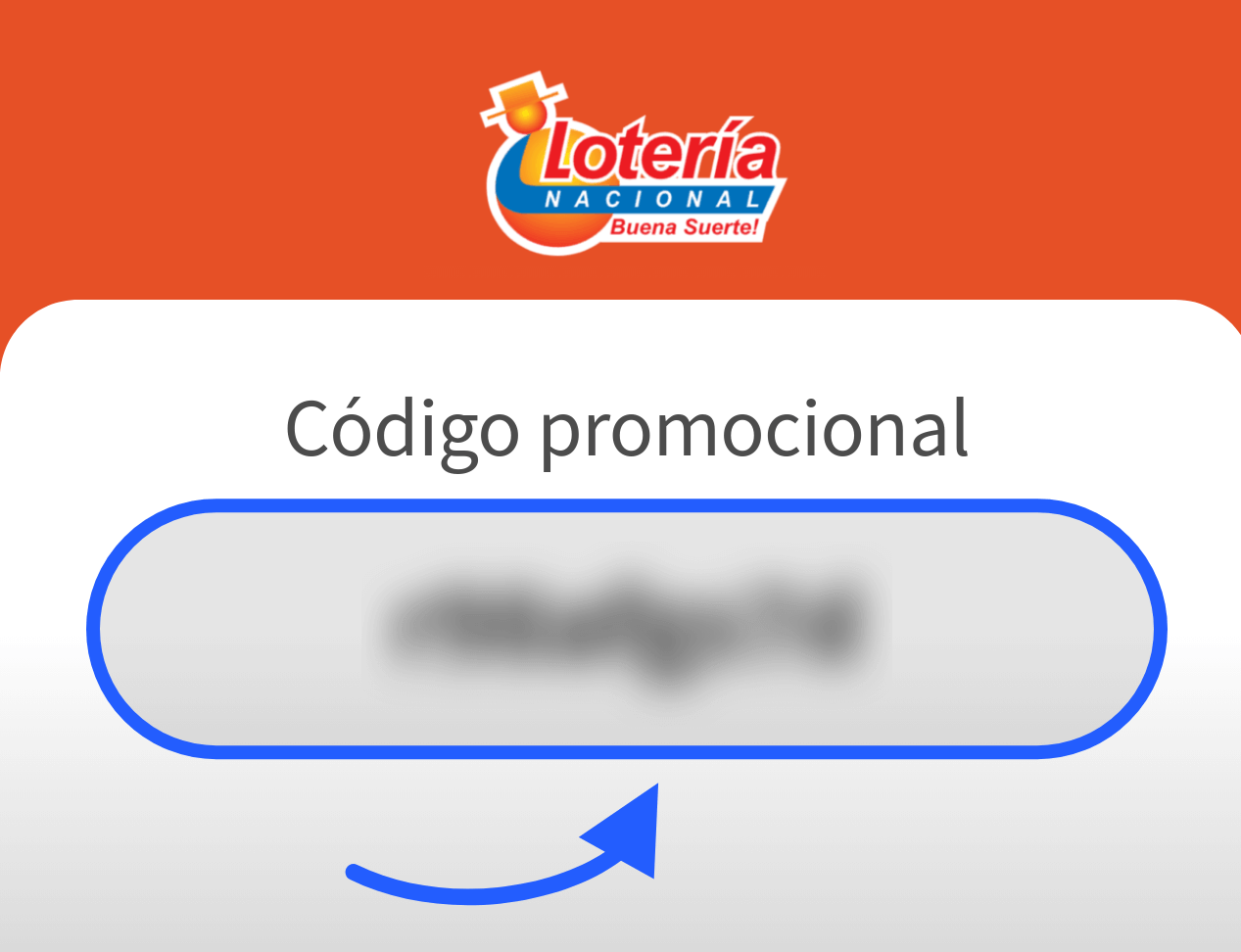 Código promocional Lotería Nacional Nicaragua