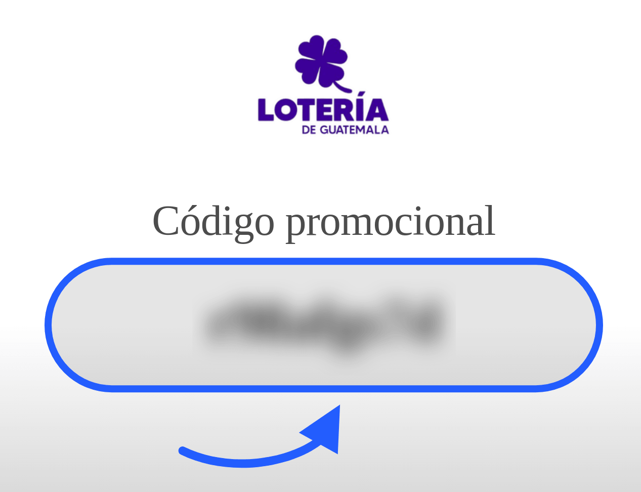 Código Promocional Lotería de Guatemala