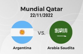 Prediccion argentina vs arabia saudita