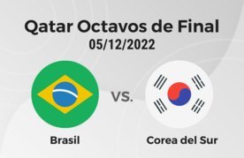 Brasil vs corea del sur qatar fecha