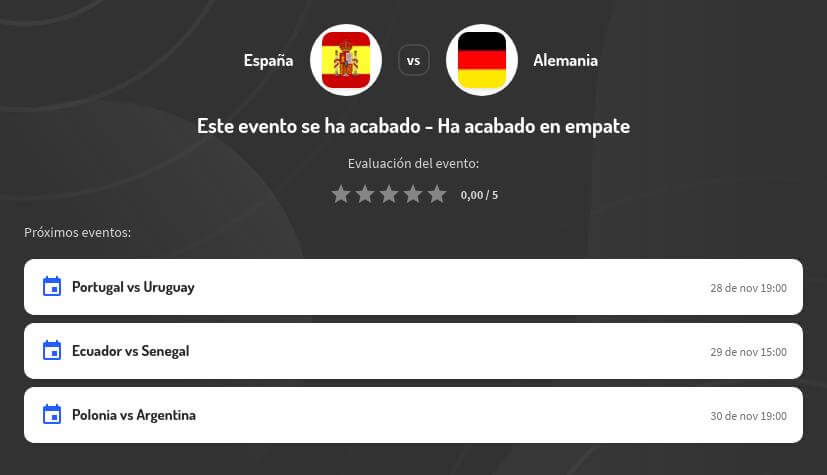 Pronóstico España vs Alemania