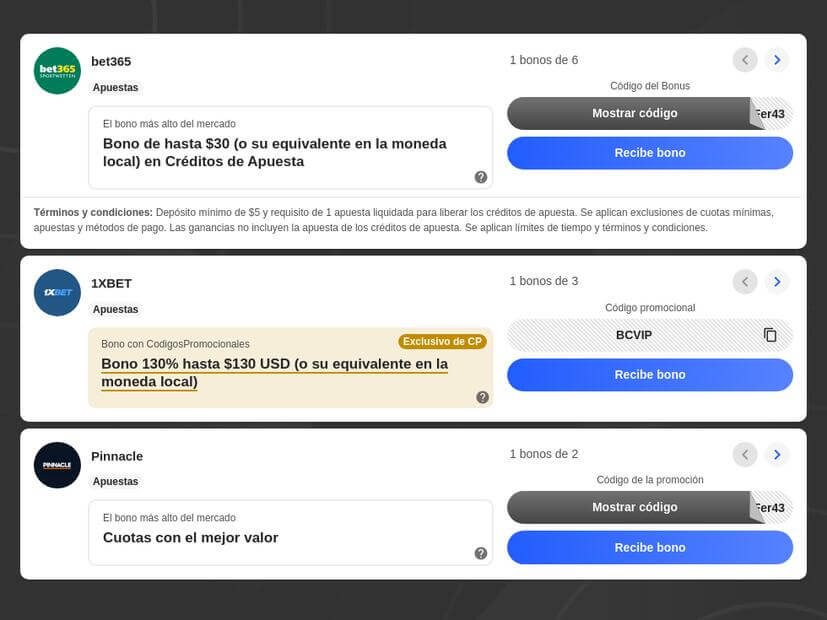 Mejores Casas de Apuestas Legales Online
