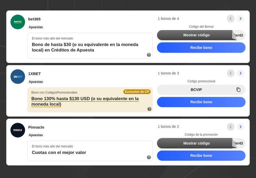 Cómo funciona el código promocional de apuestas