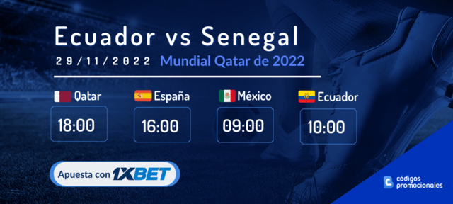 apuestas Ecuador vs Senegal streaming