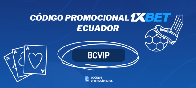 código de promo 1XBET Ecuador bonos