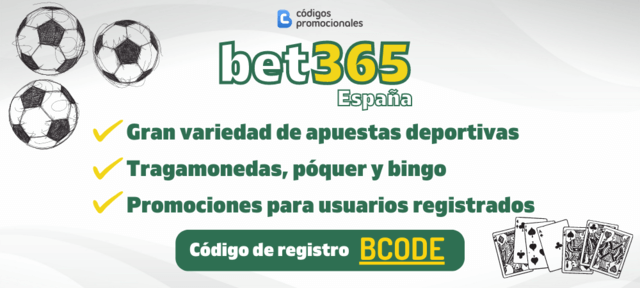 bet365 España código bonus