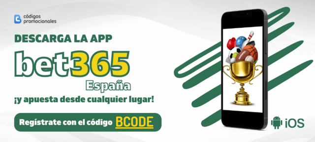 código aplicación móvil bet365 España