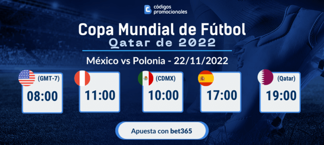 México vs Polonia apuestas mejores cuotas bet365