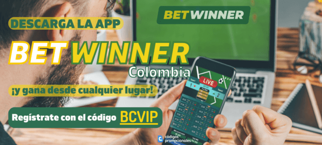 codigo de registro Betwinner Colombia aplicacion movil