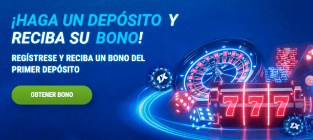 casino en vivo bonus juegos app móvil 1XBET Venezuela