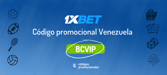 bono de bienvenida con el código de promoción 1XBET Venezuela