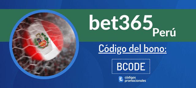 bono de bienvenida con el código de registro bet365 Perú