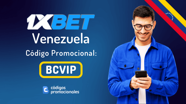 bono de bienvenida con el código de promoción 1XBET Venezuela