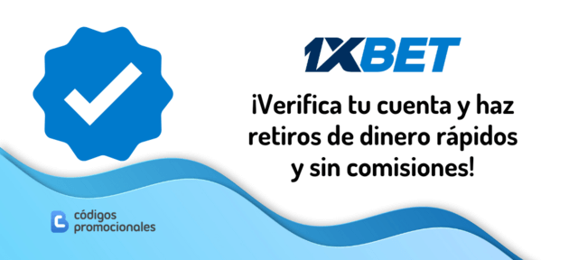 1XBET retiros seguros con verificación de cuenta