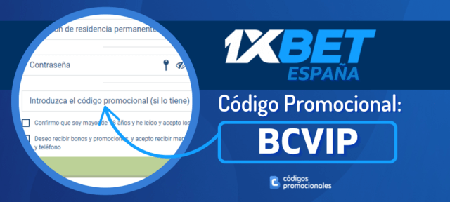 código promocional 1XBET para Octubre