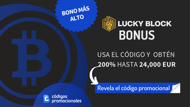 código de bonus Lucky Block para Octubre