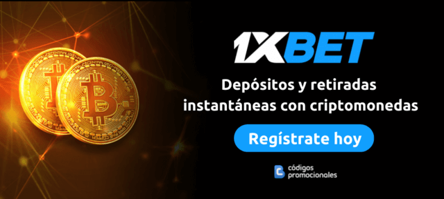 retiro en cripto desde 1XBET