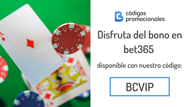 bet365 código del bono