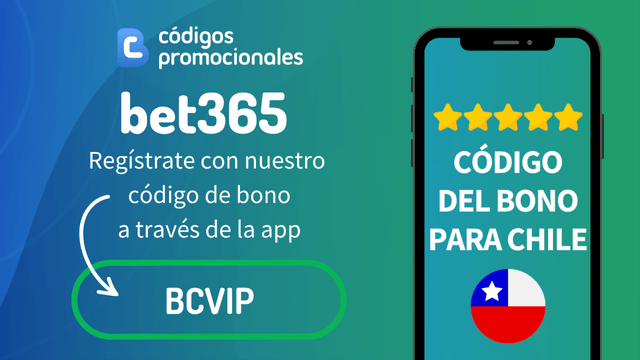 regístrate con el código del bono bet365 Chile