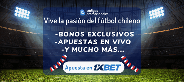 1xbet código promocional chile registro