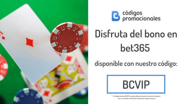 bet365 código del bono