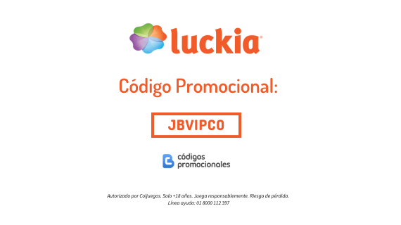 luckia colombia codigo promocional oficial
