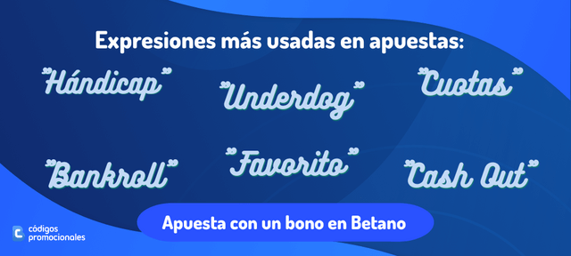definiciones de las frases de apuestas