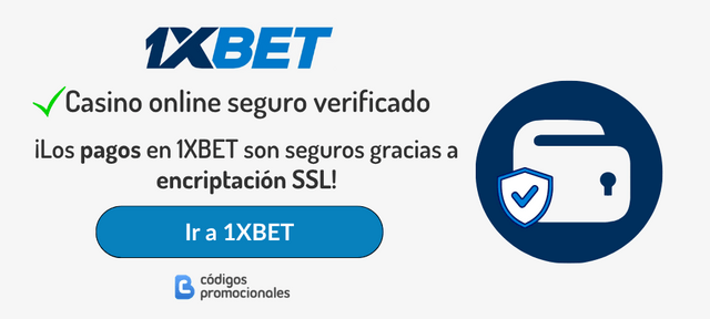 pagos seguros 1xbet casino online verificado