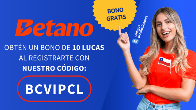 Chile código promocional apuestas