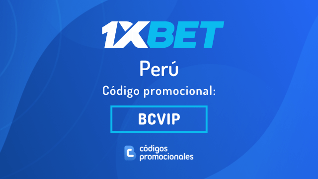 1XBET código promocional Perú registro