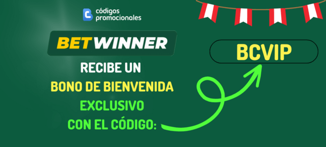 oferta exclusiva Betwinner PE código promocional