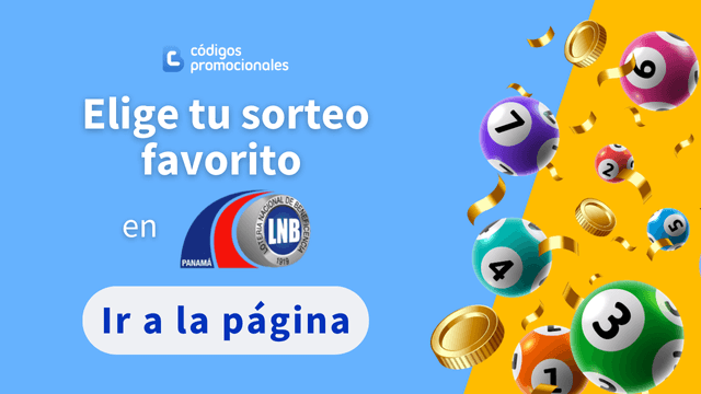 código promocional Lotería Nacional de Panamá