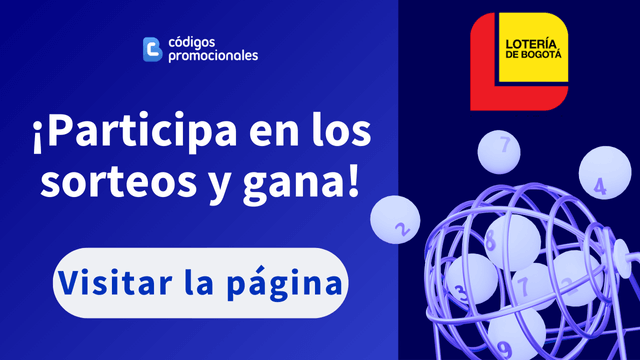 Lotería de Bogotá código promocional