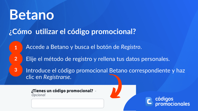 Betano código promocional