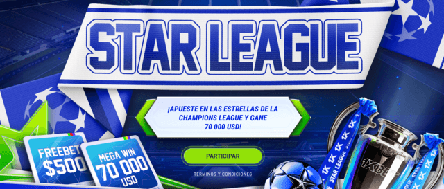 premios 1XBET Chile apuesta gratis