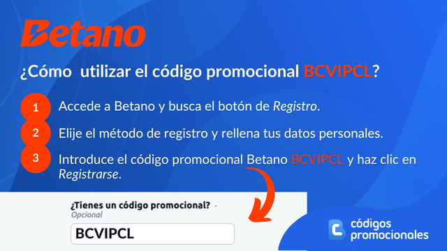 Betano Chile código promocional