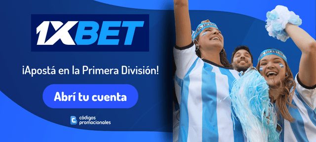 1XBET apuestas Primera División Argentina