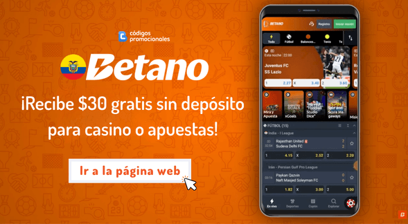betano codigo promocional 2026 ecuador bonus gratis