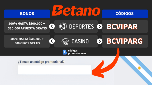 código promocional betano 2026 que funciona en Argentina
